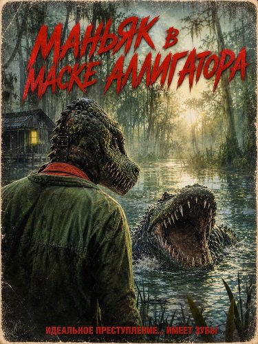Маньяк в маске аллигатора